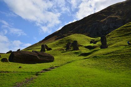 moai isla de pascua